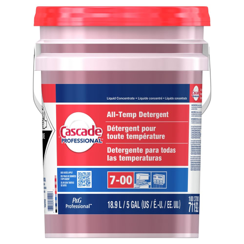 Cascade Professional All-Temperature Detergent, Closed Loop, 18.9 Liter